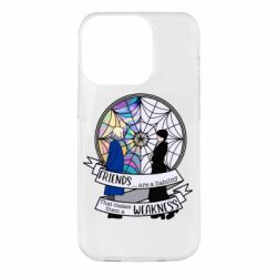 Чехол для iPhone 14 Pro Wednesday and friends - PrintSalon