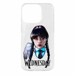 Чехол для iPhone 14 Pro Wednesday and Thing - PrintSalon