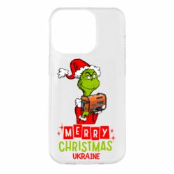 Чохол для iPhone 14 Pro З Різдвом Христовим Україно-Грінч і Генератор - PrintSalon