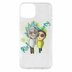 Чехол для iPhone 14 Rick and Morty voodoo doll - PrintSalon
