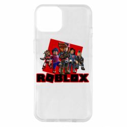 Чехол для iPhone 14 Roblox Team Of Heroes - PrintSalon