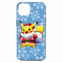 Чохол для iPhone 14 Santa Claus Pikachu - PrintSalon