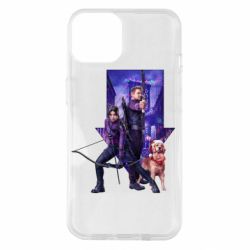 Чехол для iPhone 14 Соколиный глаз и Кейт Бишоп - PrintSalon