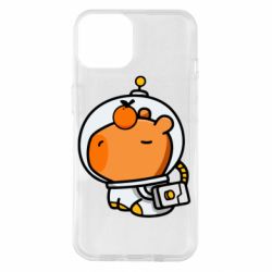 Чехол для iPhone 14 Space Capybara - PrintSalon