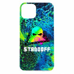 Чехол для iPhone 14 Standoff art skull - PrintSalon