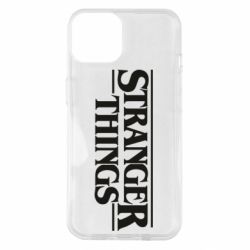 Чехол для iPhone 14 Stragner Things Logo - PrintSalon