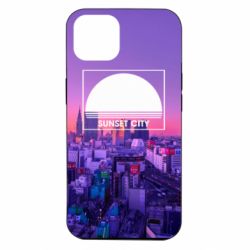 Чохол для iPhone 14 Sunset city - PrintSalon