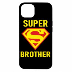 Чехол для iPhone 14 Super Brother-PrintSalon Чехол для iPhone 14 Super Brother