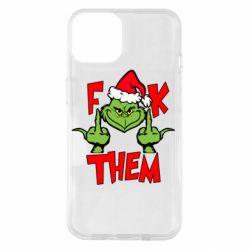 Чехол для iPhone 14 The grinch f*ck them - PrintSalon
