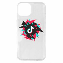 Чехол для iPhone 14 Tik tok vector - PrintSalon