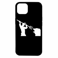 Чехол для iPhone 14 Тризубом по морде - PrintSalon