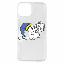 Чехол для iPhone 14 Украинский кот саймона с подарком - PrintSalon