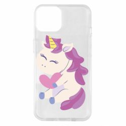 Чехол для iPhone 14 Unicorn with love - PrintSalon