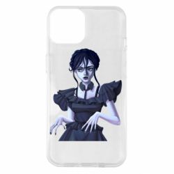 Чехол для iPhone 14 Венздей арт - PrintSalon