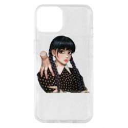 Чехол для iPhone 14 Венсдей и Вещь - PrintSalon