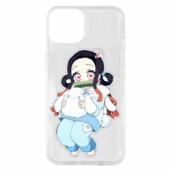 Чехол для iPhone 14 Very cute Nezuko - PrintSalon