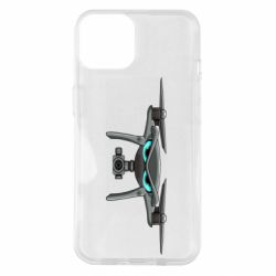 Чехол для iPhone 14 Уверенный дрон - PrintSalon