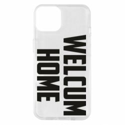 Чехол для iPhone 14 Welcum Home