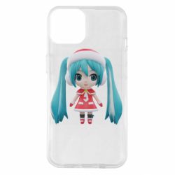 Чехол для iPhone 14 Winter Hatsune Miku - PrintSalon