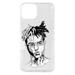 Чехол для iPhone 14 XXXTentacion Monochrome Art - PrintSalon
