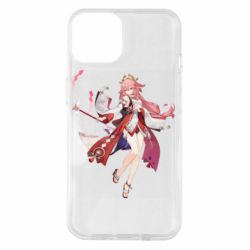 Чохол для iPhone 14 Яэ Мико арт - PrintSalon