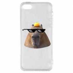 Чохол для iphone 5/5S/SE Capybara cool