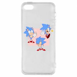 Чехол для iPhone5/5S/SE Funny Sonic - PrintSalon