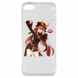 Чехол для iPhone5/5S/SE Ху Тао Геншин - PrintSalon