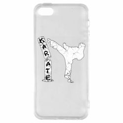 Чехол для iPhone5/5S/SE Каратэ удар - PrintSalon