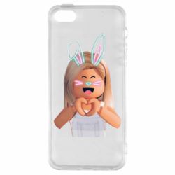 Чехол для iPhone5/5S/SE Roblox girl - PrintSalon