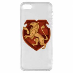 Чехол для iPhone5/5S/SE Cтарая эмблема Гриффиндор - PrintSalon