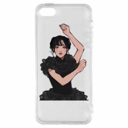 Чехол для iPhone5/5S/SE Уэнсдей арт - PrintSalon