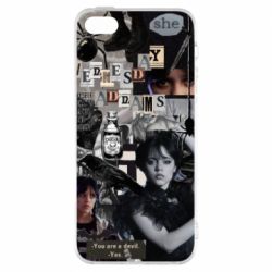 Чехол для iPhone5/5S/SE Венздей Адамс. - PrintSalon