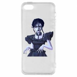 Чехол для iPhone5/5S/SE Венздей арт - PrintSalon