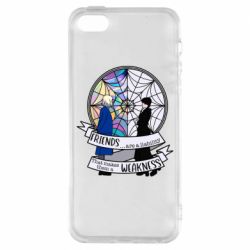 Чехол для iPhone5/5S/SE Wednesday and friends - PrintSalon
