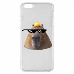Чехол для iPhone 6 Plus/6S Plus Capybara cool - PrintSalon