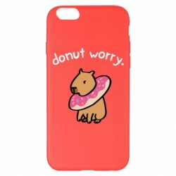 Чехол для iPhone 6 Plus/6S Plus Donut Worry - PrintSalon