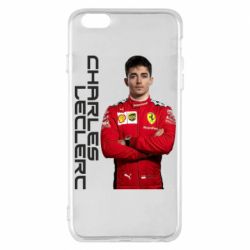 Чехол для iPhone 6 Plus/6S Plus F1 Charles Leclerc - PrintSalon