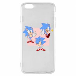 Чехол для iPhone 6 Plus/6S Plus Funny Sonic - PrintSalon