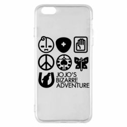 Чохол для iPhone 6 Plus/6S Plus JoJo Symbols - PrintSalon