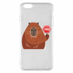 Чехол для iPhone 6 Plus/6S Plus Капибара. Error - PrintSalon