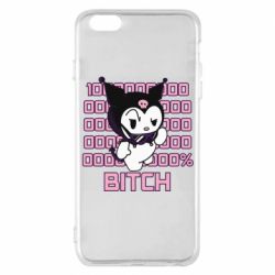 Чехол для iPhone 6 Plus/6S Plus Kuromi bitch - PrintSalon