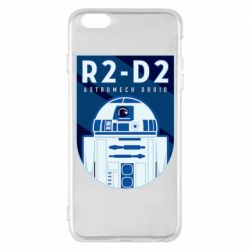 Чехол для iPhone 6 Plus/6S Plus R2-D2 emblem - PrintSalon