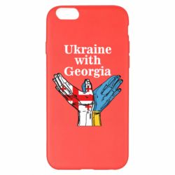Чехол для iPhone 6 Plus/6S Plus Украина с Грузией - PrintSalon