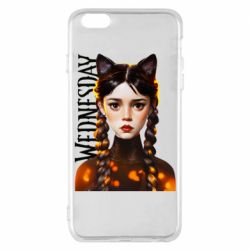 Чохол для iPhone 6 Plus/6S Plus Венздей кішка