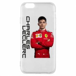 Чехол для iPhone 6/6S F1 Charles Leclerc - PrintSalon