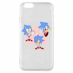 Чехол для iPhone 6/6S Funny Sonic - PrintSalon