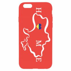 Чехол для iPhone 6/6S Home. Map of Ukraine - PrintSalon