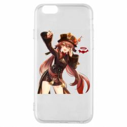 Чехол для iPhone 6/6S Ху Тао Геншин - PrintSalon