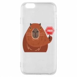 Чехол для iPhone 6/6S Капибара. Error - PrintSalon